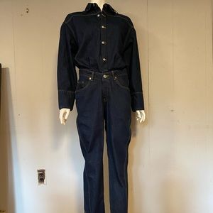 COPY - Zara denim jumpsuit Medium
